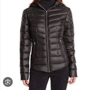 BCBGeneration Lightweight Packable Down Jacket - Black